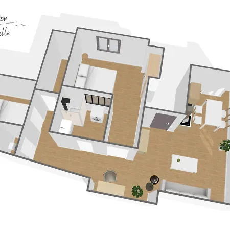 شقة L'immersion Tourangelle *