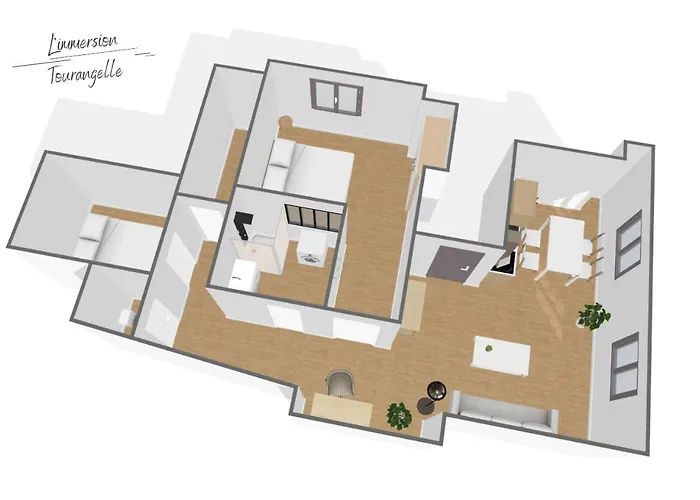 شقة L'immersion Tourangelle *